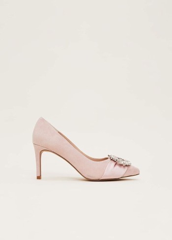 Phase Eight Embellished Court Heels Rose Canada | MAXQEU-759